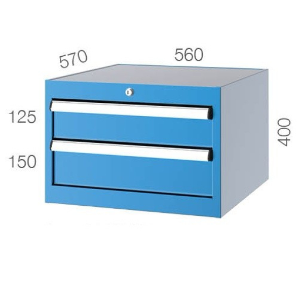 2 Çekmeceli Takım Dolabı KCD05042