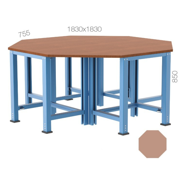 Çokgen Çalışma Masası KCM03870