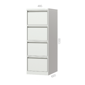 4 Çekmeceli Askılı Dosya Dolabı KED06174