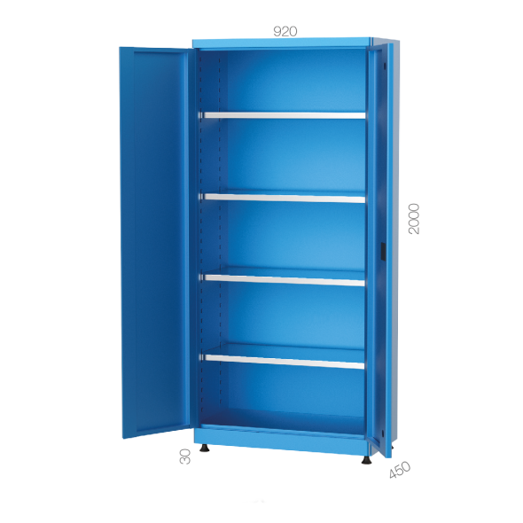 4 Raflı Malzeme Dolabı KED06235