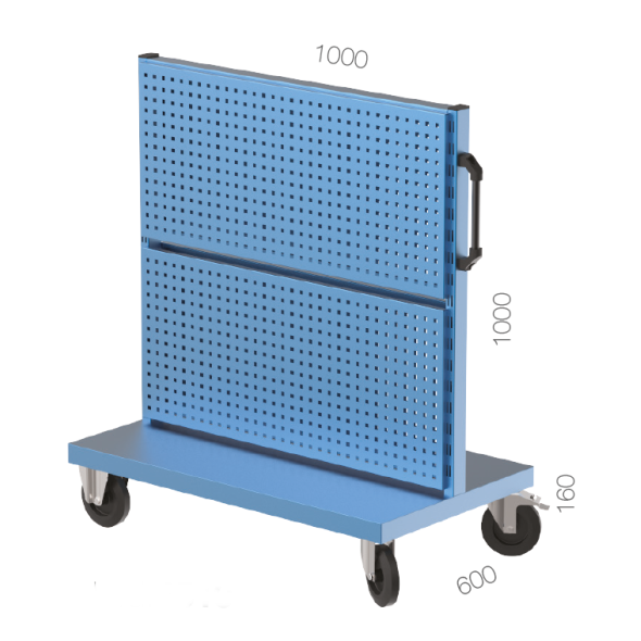 Askı Panolu Tekerlekli Stand PST04510